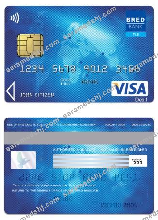 Fiji Bred Bank visa card